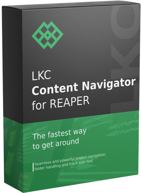 Content Navigator for REAPER product box