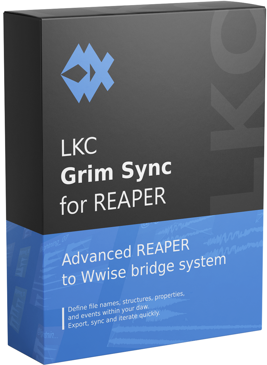 Grim Sync for REAPER product box