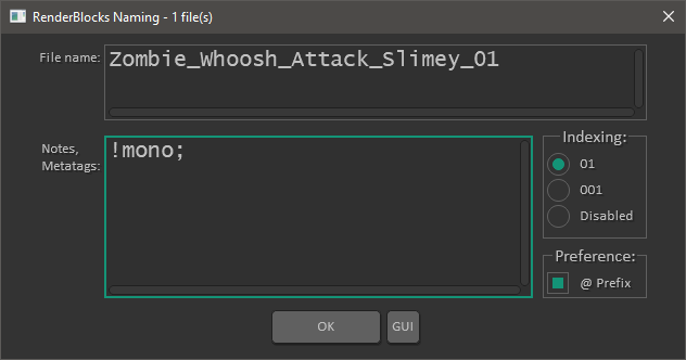 Grim Sync channel metatags configuration