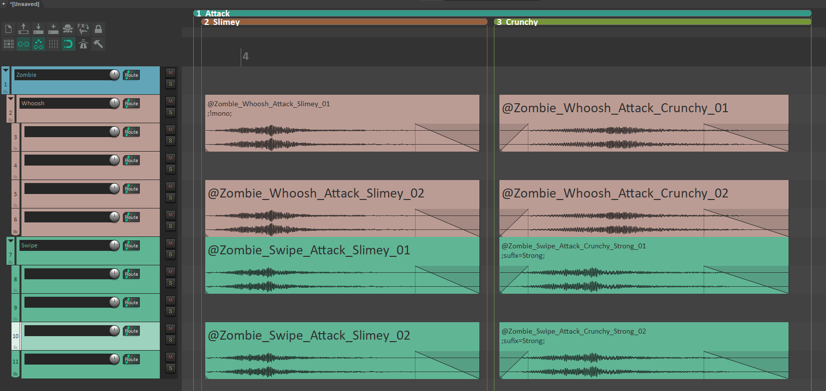 Render Blocks AutoNaming editor with naming conventions