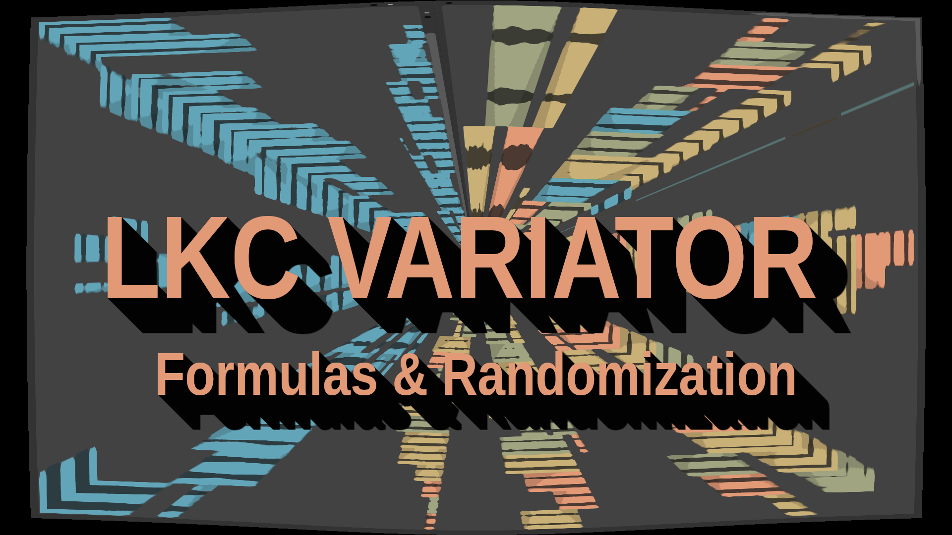 Variator formulas and randomization tutorial