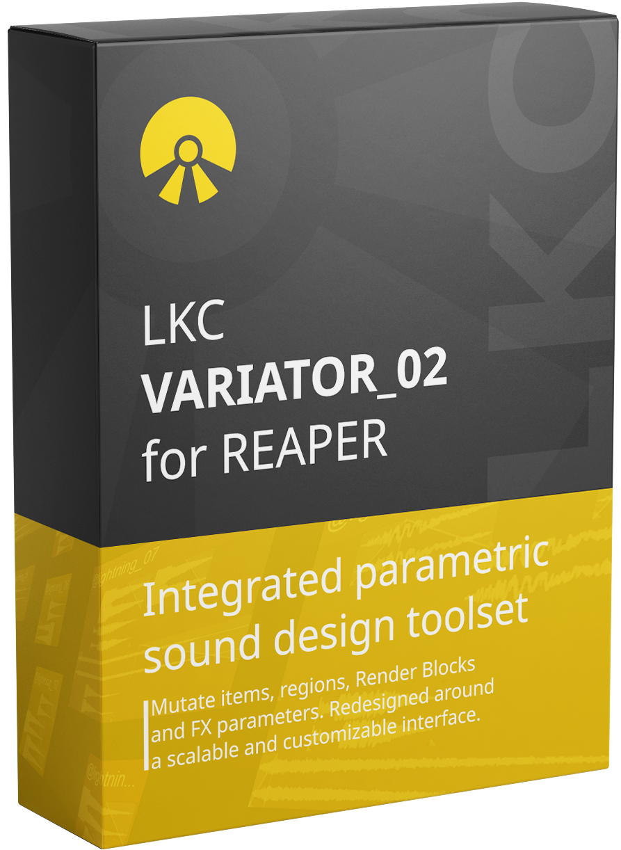 LKC Variator 2 for REAPER product box